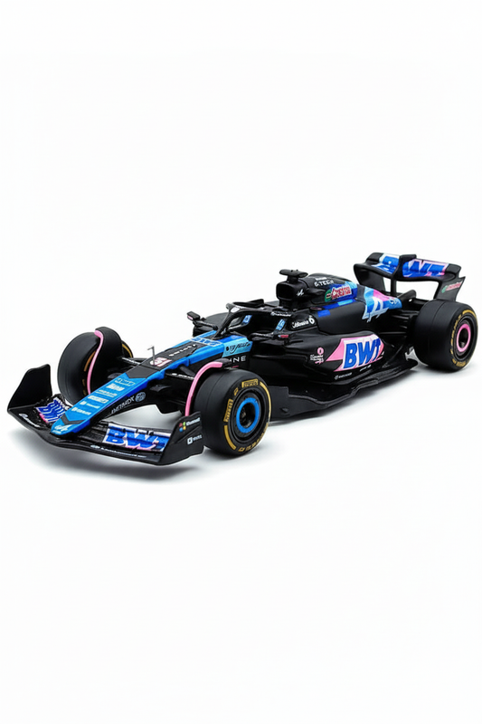 Maquette | Formule 1 Alpine BWT Bleue