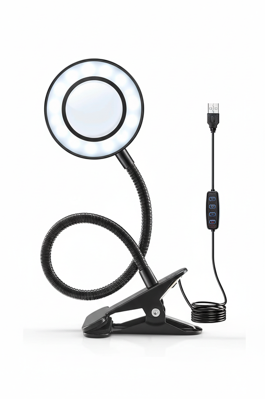 Maquette | Lampe loupe LED 5X 28 LED